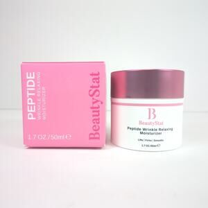 BeautyStat Peptide Wrinkle Relaxing Moisturizer 1.7oz Full Size New Sealed Box